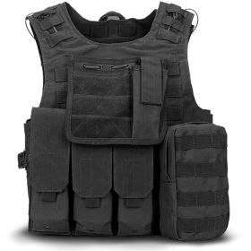 Military Tactical Plate Carrier Vest (Color: Army Green|Black|Desert ACU|Khaki)